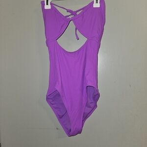 Xhilaration Purple Women Swim One Piece
